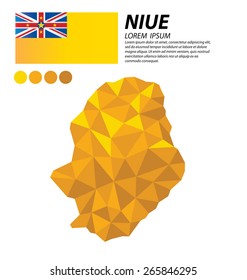 Niue geometric concept design