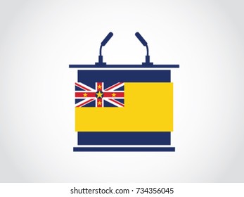 Niue Podium Speech