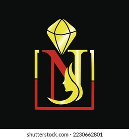 NJ Modern and Unique Logo