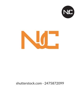 NJC Logo Letter Monogram Design Initials
