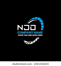 NJD letter logo vector design, NJD simple and modern logo. NJD luxurious alphabet design  