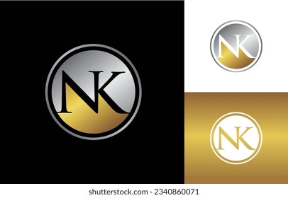The NK initial letter logo is versatile, iconic, can be used for the initials of personal names, companies, businesses. Simple, elegant, luxurious, easy to apply in various media.