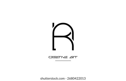 NK, KN, N, K abstrakte Buchstaben Logo-Monogramm