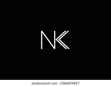 NK Logo Design And Monogram Logo