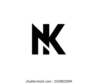 Nk Logo Design Vector Template Stock Vector (Royalty Free) 2143822009 ...