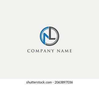 Design-Vorlage für das NL-Circle-Logo 
