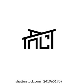 NL Initial Letter in Real Estate Logo concept.eps NL Initial Letter in Real Estate Logo concept