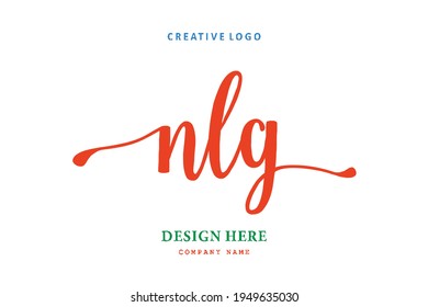 NLG lettering logo is simple, easy to understand and authoritative