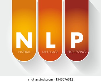 NLP - Natural Language Processing acronym, concept background