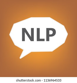 NLP (Neuro Linguistic Programming)- vector illustration