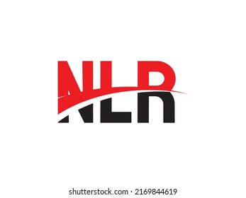 NLR Letter Initial Logo Design Vector Illustration