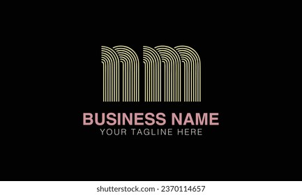 NM initial logo | initial based abstract modern minimal creative logo, vector template image. luxury logotype , real estate homie . typography . initials 