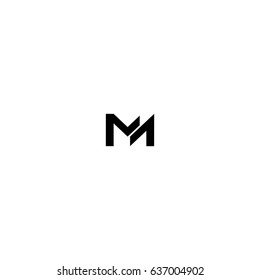 nm letter vector logo. na letter vector logo