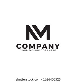 Nm Logo Initial Letter Idea Stock Vector (Royalty Free) 1626403525 ...