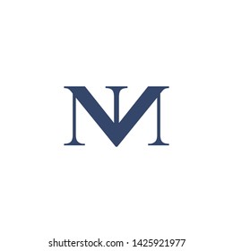 NM Logo symbol simple & luxury