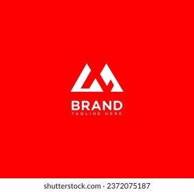 NM, MN letter branding logo