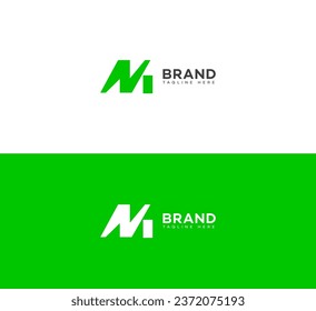 NM, MN letter branding logo