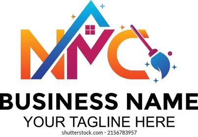 Logotipo del servicio de limpieza de letras NMC
