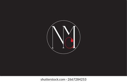 NMD, DMN ABSTRACT LETTER LOGO MONOGRAM