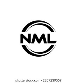 NML Logo Design, Inspiration for a Unique Identity. Modern Elegance and Creative Design. Watermark Your Success with the Striking this Logo.