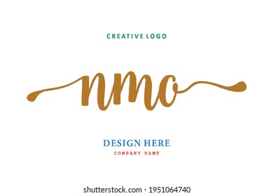 NMO lettering logo is simple, easy to understand and authoritative