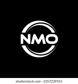 NMO Logo Design, Inspiration for a Unique Identity. Modern Elegance and Creative Design. Watermark Your Success with the Striking this Logo.
