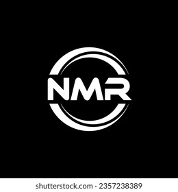 NMR Logo Design, Inspiration for a Unique Identity. Modern Elegance and Creative Design. Watermark Your Success with the Striking this Logo.