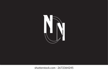 NN ABSTRACT LETTER LOGO MONOGRAM
