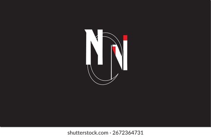 NN ABSTRACT LETTER LOGO MONOGRAM