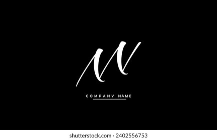 NN Abstract Letters Logo Monogram