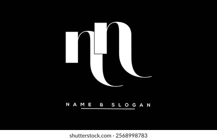NN Abstract Letters Logo Monogram