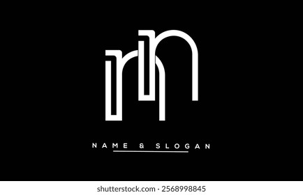 NN Abstract Letters Logo Monogram