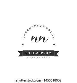 NN Initial beauty monogram logo vector