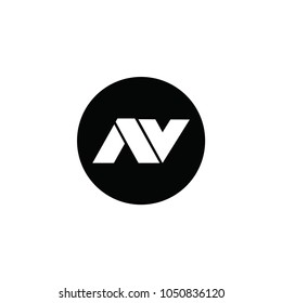 nn letter vector logo