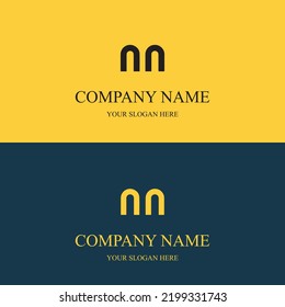 NN logo initial letter luxury royal logo. template symbol. modern golden luxury logo. abstract monogram vector letter mark brand fashion. icon with two different font. alphabet modern clothing.

