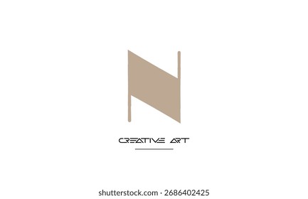NN, N abstract letters logo monogram