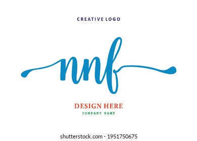 NNF lettering logo is simple, easy to understand and authoritative