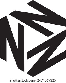 NNN Diseño de forma de polígono, ícono, símbolo, archivo de Vector, 
