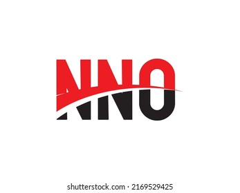 NNO Letter Initial Logo Design Vector Illustration