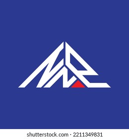 NNP letter logo creative design with vector graphic, NNP simple and modern logo in triangle shape.
