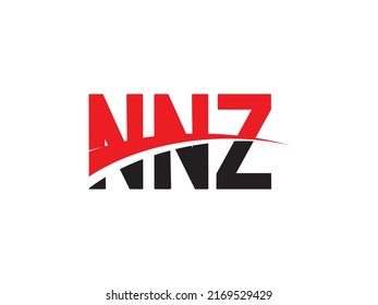 NNZ Letter Initial Logo Design Vector Illustration