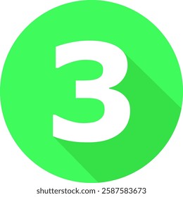 No. 3 Vector Design in High Resolution