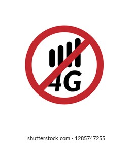 no 4g sign