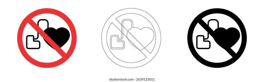No active implanted cardiac devices in vector format