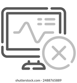 No Activity icon for web, app, infographic, etc