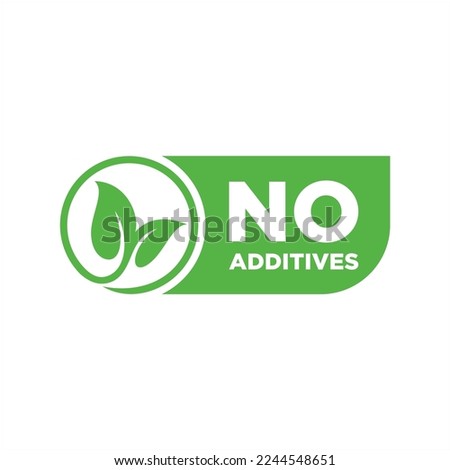 No Additives free rubber stamp icon vector	