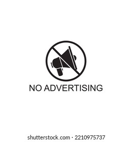 No Advertising Icon , Marketing Icon