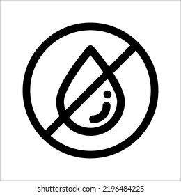 No air sign. Airdrops are prohibited.