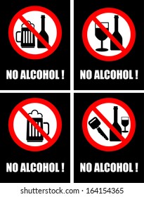 no alcohol