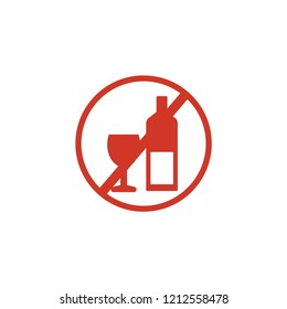 no alcohol icon